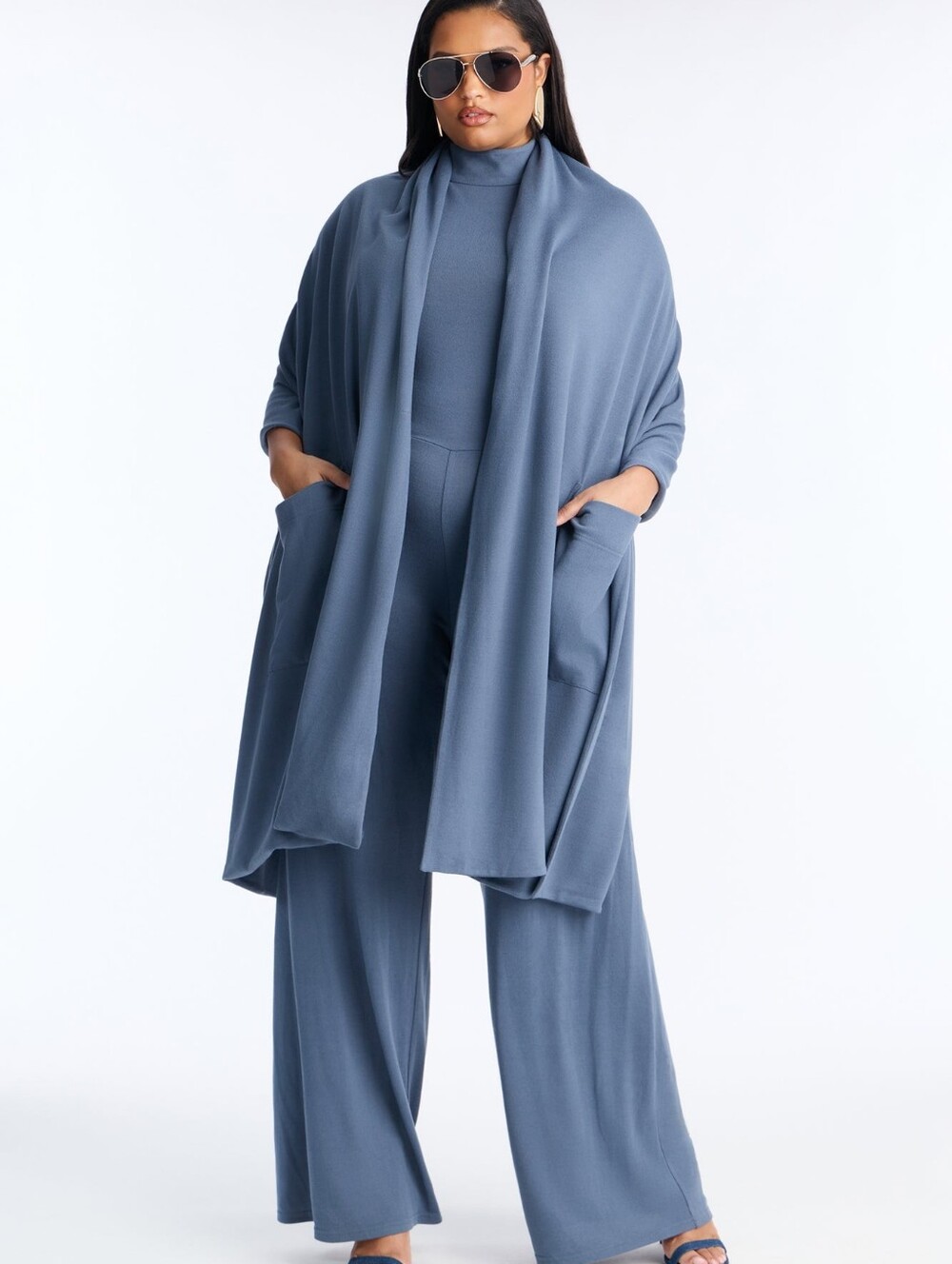Breanna Wide Leg 2pc Jumpsuit